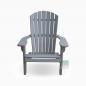 Preview: Adirondack Chair USA Classic Dark Gray, super, Front