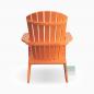 Mobile Preview: Adirondack Chair USA Classic Orange, Rueckseite