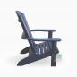 Mobile Preview: Adirondack Chair USA Classic Patriot Blue, Seite, schoen, schick