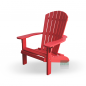 Mobile Preview: Adirondack Chair USA Classic Red