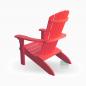 Preview: Adirondack Chair USA rot seitlich hinten links