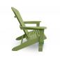 Preview: Adirondack Chair USA Classic Relax Kiwi Seitenansicht rechts – moderner Adirondack Gartenstuhl