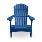 Preview: Adirondack Chair USA Classic Relax Pacific Blue als langlebiger Outdoor Relaxstuhl für Garten und Balkon
