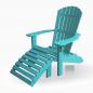 Preview: Adirondack Chair USA Classic Turquoise, modern, fein Preview: Adirondack Chair USA Classic Turquoise, modern, fein