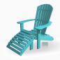 Preview: Adirondack Chair USA Classic Turquoise, modern, fein