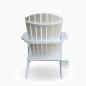 Preview: Adirondack Chair USA Classic White, Rueckseite