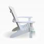 Preview: Adirondack Chair USA Classic White, trendig