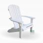 Preview: Adirondack Chair USA Classic White, wunderschoen