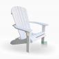 Preview: Adirondack Chair USA Classic White, wunderschoen