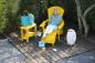 Preview: Adirondack Kanadischer Classic Deckchair Yellow Preview: Adirondack Kanadischer Classic Deckchair Yellow