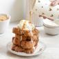 Preview: Bastion Collections Milk Jug White/Brown Hearts