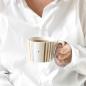 Preview: skandinavisches Geschirr schwarz-braun, moderne Kaffeetasse, Bastion Collections Neuheiten, Designer Tasse Keramik