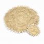 Mobile Preview: The Raffia Shell Placemat - Natural - klein, Mood, Groeßen
