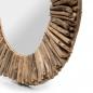 Mobile Preview: The Driftwood Halo Mirror - Natural - M, Close up