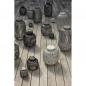 Preview: blomus LITO Agave Green M mobile LED-Leuchte in Agavengrün mit filigranem Metallstreben