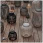 Preview: Mobile LED-Leuchte LITO M von blomus in Mourning Dove mit eleganten Metallstreben und ovaler Silhouette