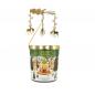 Preview: Collines de Provence Geschenkset Kerze 360g + Karussell Tannenwald