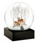 Preview: CoolSnowGlobes Schneekugel Deer in Woods, schick, schoen, Reh