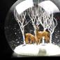 Preview: CoolSnowGlobes Schneekugel Deer in Woods, Mood, fein, Rehe