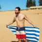 Preview: Dock & Bay Handtuch Bondi Blue Preview: Dock & Bay Handtuch Bondi Blue