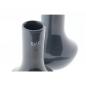 Preview: DutZ Vase, DutZ Marco, DutZ Vase Marco, Vase Blaugrau, blaugraue Vase, Vase Blue Grey, Blumenvase grau, Vase graublau, Vase 19 cm, kleine Vase, Tischvase, Dekovase, Vase für Zweige, Vase für Trockenblumen, Wohnaccessoire, Tischdeko