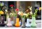 Preview: DutZ Vase Marco Taupe, DutZ Glasvase mundgeblasen taupe, DutZ Vase H19 D12, Exklusive Glasvase Erdtöne