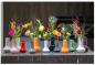 Preview: DutZ Vase Marco Taupe, DutZ Glasvase mundgeblasen taupe, DutZ Vase H19 D12, Exklusive Glasvase Erdtöne