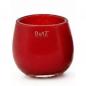Preview: DutZ Vase Pot Red H8/D10 in kräftigem Rot mit runder, bauchiger Form