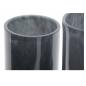 Preview: DutZ Vase Fenn Blue Grey H30/D17 in edlem Blaugrau