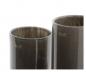 Preview: Handgefertigte Vase aus Glas, Aesthetic Flower Vase Taupe, Luxus Wohnaccessoires DutZ