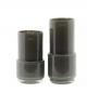 Preview: Handgefertigte Vase aus Glas, Aesthetic Flower Vase Taupe, Luxus Wohnaccessoires DutZ