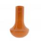 Preview: DutZ Vase, DutZ Marco, DutZ Vase Marco, Vase Orange, orange Vase, orangefarbene Vase, Blumenvase orange, Vase 19 cm, kleine Vase, Tischvase, Dekovase, farbige Vase, Vase für Zweige, Vase für Trockenblumen, Wohnaccessoire, Tischdek