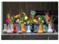 Preview: Skandi Dekoration dunkle Farben, Handgefertigte Vase aus Glas, Aesthetic Flower Vase Plum, Luxus Wohnaccessoires DutZ