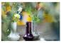 Preview: Skandi Dekoration dunkle Farben, Handgefertigte Vase aus Glas, Aesthetic Flower Vase Plum, Luxus Wohnaccessoires DutZ