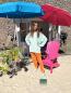 Preview: farbenfreunde Fashion Nicky Raffel-Hoodie-long cucumber S #1