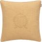 Preview: Gant Home Gold Crest Kissen Dark Almond, wunderschoen, schick, besonders