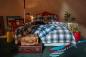 Mobile Preview: Gant Home Flannel Check Kissenbezug Anthrazite, Mood, Schlafzimmer