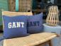 Preview: GANT Kissenhülle Logo Gant Blue