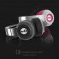 Preview: Schlüsselanhänger Headphone titan, schwarz Preview: Schlüsselanhänger Headphone titan, schwarz