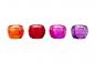 Mobile Preview:  Gift Company Palisades Teelichthalter 4er SET pink/rot/lila/orange, freundlich