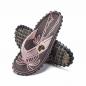Preview: Stylische Gumbies Australische Sandalen Palm Leaf Pink mit sommerlichem Design