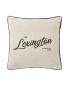 Preview: Lexington Kissenbezug Lex Organic Cotton Velvet light beige Dark Gray