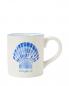 Preview: Lexington Stoneware Mug Mussels White,Blue Preview: Lexington Stoneware Mug Mussels White,Blue