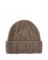 Preview: Lexington Michelle Yak Blend Beanie Dark Brown Melange