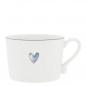 Preview: Bastion Collections Tasse Iris Blue heart