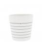 Preview: Bastion Collections Tasse White Stripes