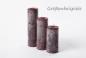 Preview: Dekocandle Kerze Mini Super Candle Bordeaux b, schick, moder