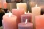 Preview: Dekocandle Kerze Mini Super Candle Fuchsia, Mood, Gemueltich
