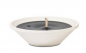 Preview: Dekocandle White Terracotta Pot,