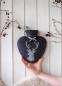 Preview: Dorothee Lehnen Herzwärmflasche Platzhirschmotiv, anthrazit meliert Preview: Dorothee Lehnen Herzwärmflasche Platzhirschmotiv, anthrazit meliert